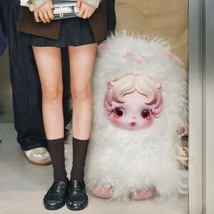 SKULLPANDA You Found Me! Series Plush Doll Pendant - Ghostie